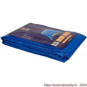 Konvox dekkleed Eco 100 g/m2 blauw 6x8 m - A50200737 - afbeelding 1