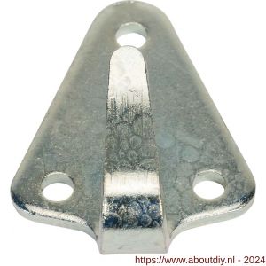 Konvox driehoekshaak staal-verzinkt - A50200840 - afbeelding 4