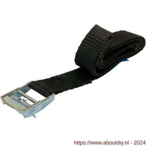Konvox spanband 25 mm klemgesp 804 LC 250 daN 25 mm 1 m zwart - A50200902 - afbeelding 4