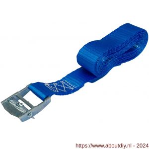 Konvox spanband 25 mm klemgesp 804 LC 250 daN 25 mm 2 m blauw - A50200903 - afbeelding 4