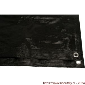 Konvox bouwhekkleed 150 g zwart 1.76x3.41 m - A50200804 - afbeelding 3