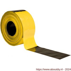 Konvox afzetband geel-zwart 80 mm x 500 m - A50201260 - afbeelding 2