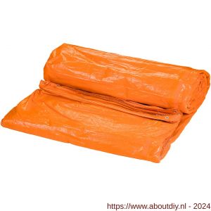 Foliefol isolatie dekkleed (bruto) 6x8 m oranje - A50200348 - afbeelding 1