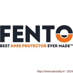 Fento kniebeschermer Original set clip elastieken zwart - A50201257 - afbeelding 6