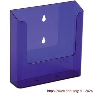 Nedco Display folderhouder wand A5 NedNeon Purple - A24004153 - afbeelding 1
