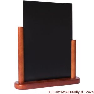 Nedco Display presentatie houten krijtbord 210x300 mm - A24004332 - afbeelding 1
