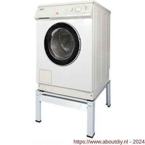 Nedco wasmachine-droger verhoger met uitschuifbaar werkblad en verstelbare voetjes - A24003925 - afbeelding 3