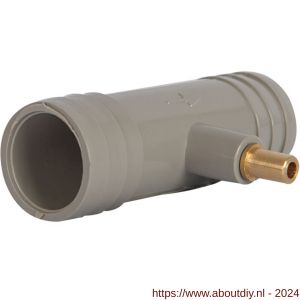 Nedco wasmachine-droger ventiel voor afvoerslang 19-22 mm - A24003882 - afbeelding 1