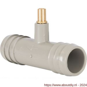 Nedco wasmachine-droger ventiel voor afvoerslang 19-19 mm - A24003883 - afbeelding 1