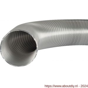 Dec ventilatiebuis flexibele Stretchdec afvoerslang diameter 127 mm 3,0 m aluminium - A24002675 - afbeelding 1