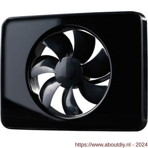 Nedco ventilator centrifugaal ventilator Intellivent 22dB kunststof zwart - A24003743 - afbeelding 1