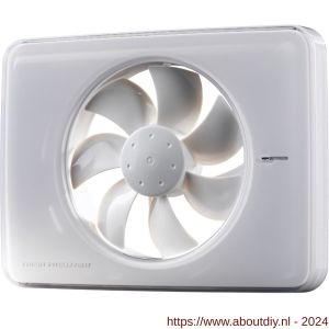 Nedco ventilator centrifugaal Intellivent Celsius 22 dB kunststof wit - A24003752 - afbeelding 1