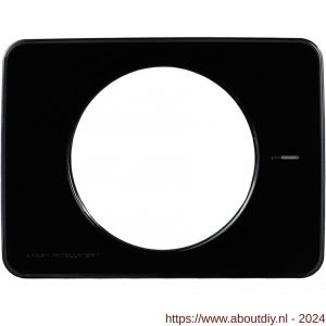 Nedco ventilator-accessoire front Intellivent kunststof zwart - A24003771 - afbeelding 1