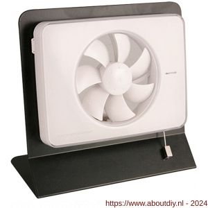 Nedco ventilator centrifugaal Display met Intellivent kunststof wit - A24003750 - afbeelding 1