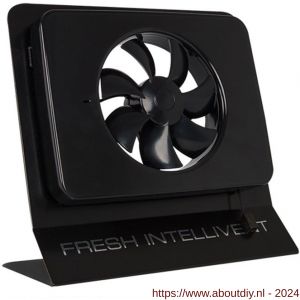 Nedco ventilator centrifugaal Display met Intellivent kunststof zwart - A24003751 - afbeelding 1