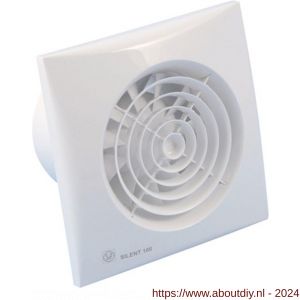Silent ventilator axiaal badkamer-toiletventilator SILENT 200 CRZ kunststof wit - A24003725 - afbeelding 1