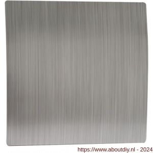 Nedco ventilator-accessoire front voor AW100 kunststof gebogen zilver - A24003783 - afbeelding 1