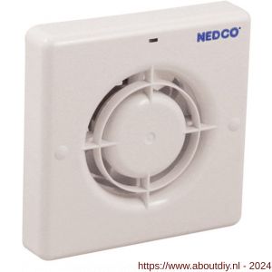 Nedco ventilator axiaal badkamer-toiletventilator CR 100 ABS kunststof wit - A24003633 - afbeelding 1