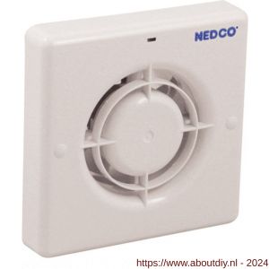Nedco ventilator axiaal badkamer-toiletventilator CR 100 T ABS kunststof wit - A24003583 - afbeelding 1