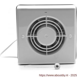 Nedco ventilator axiaal raamventilator KR 120 P ABS kunststof wit - A24003730 - afbeelding 2