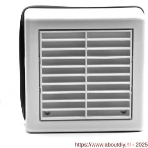 Nedco ventilator axiaal raamventilator KR 120 P ABS kunststof wit - A24003730 - afbeelding 3