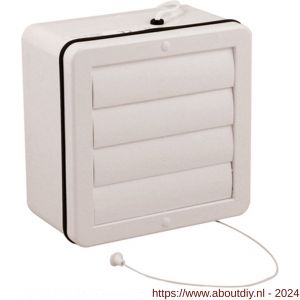 Nedco ventilator axiaal raamventilator KR 150 TP ABS kunststof wit - A24003683 - afbeelding 1