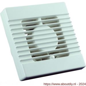 Nedco ventilator axiaal badkamer-toiletventilator EF 100 T ABS kunststof wit - A24003628 - afbeelding 1