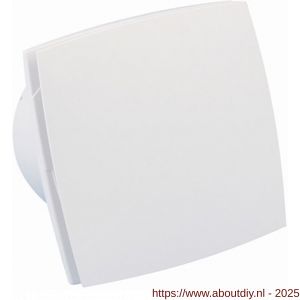 Eurovent ventilator axiaal badkamer-toiletventilator LD 125 ABS kunststof front wit - A24003655 - afbeelding 1