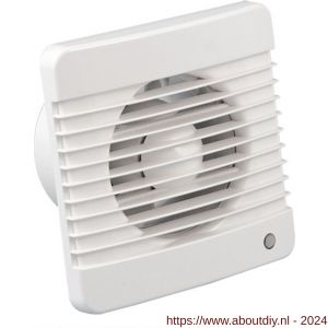 Eurovent ventilator axiaal badkamer-keukenventilator MT 150 ABS kunststof wit - A24003556 - afbeelding 1