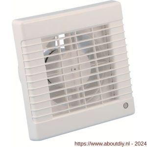 Eurovent ventilator axiaal badkamer-keukenventilator MTH 150 ABS kunststof wit - A24003563 - afbeelding 1