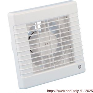Eurovent ventilator axiaal badkamer-toiletventilator M1 125 ABS kunststof wit - A24003662 - afbeelding 1