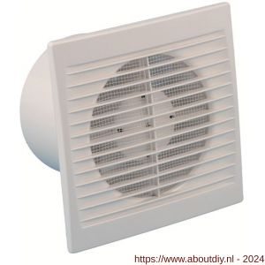 Eurovent ventilator axiaal badkamer-toiletventilator SV 100 ABS kunststof wit - A24003621 - afbeelding 1