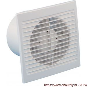 Eurovent ventilator axiaal badkamer-keukenventilator S 150 ABS kunststof wit - A24003588 - afbeelding 1