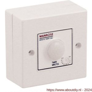 Nedco ventilator bewegingssensor met timer wit - A24003776 - afbeelding 1