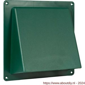 Nedco ventilatie gevelklep diameter 150 mm PS kunststof groen - A24001487 - afbeelding 1