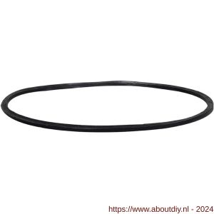 Nedco ventilatie rubber rand voor bolrooster diameter 100 mm rubber zwart - A24001395 - afbeelding 1