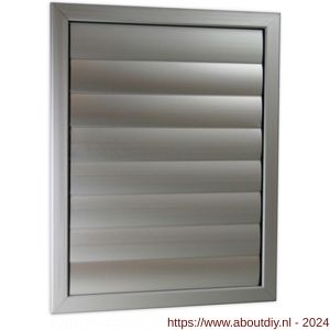 Nedco ventilatie aluminium lamellenrooster 355x455 mm F1 - A24001616 - afbeelding 1