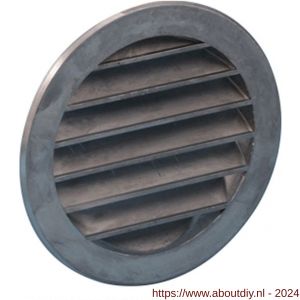 Nedco ventilatie schoepenrooster diameter 100 mm aluminium - A24002236 - afbeelding 1
