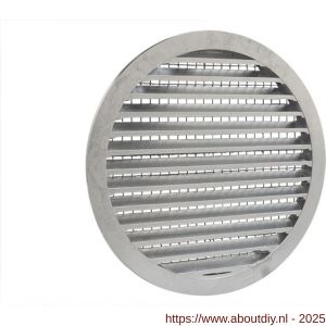 Nedco ventilatie aluminium schoepenrooster diameter 315 mm gegoten model grofmazig gaas - A24002260 - afbeelding 1