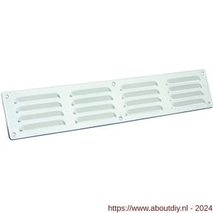 Nedco ventilatie schoepenrooster 495x90 mm aluminium - A24002204 - afbeelding 1