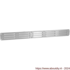 Nedco ventilatie schoepenrooster 650x65 mm aluminium - A24002214 - afbeelding 1