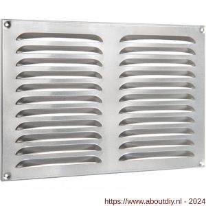 Nedco ventilatie schoepenrooster 320x220 mm aluminium - A24002188 - afbeelding 1