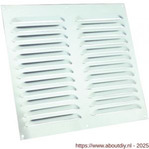 Nedco ventilatie schoepenrooster vlak model 300x250 mm aluminium - A24002368 - afbeelding 1