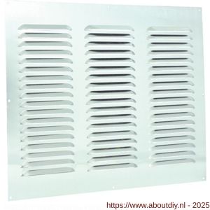 Nedco ventilatie schoepenrooster vlak model 500x400 mm aluminium - A24002388 - afbeelding 1