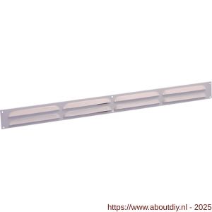 Nedco ventilatie schoepenrooster vlak model 500x40 mm aluminium wit - A24002379 - afbeelding 1