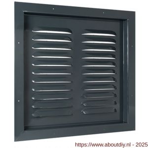 Nedco ventilatie Heavy Bold rooster 615x615 mm inbouw antracietgrijs RAL 7016 - A24002270 - afbeelding 1