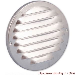 Nedco ventilatie schoepenrooster diameter 140 mm aluminium - A24002249 - afbeelding 1