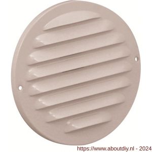 Nedco ventilatie schoepenrooster diameter 175 mm aluminium wit - A24002243 - afbeelding 1