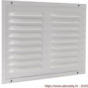 Nedco ventilatie kaderrooster 200x250 mm aluminium aluminium RAL 9006 - A24002406 - afbeelding 1