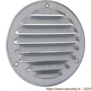 Nedco ventilatie schoepenrooster diameter 100 mm gegalvaniseerd staal - A24002619 - afbeelding 1